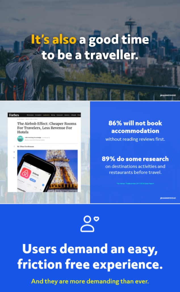 When it comes to UI/UX: Users demand an easy, friction-free experience