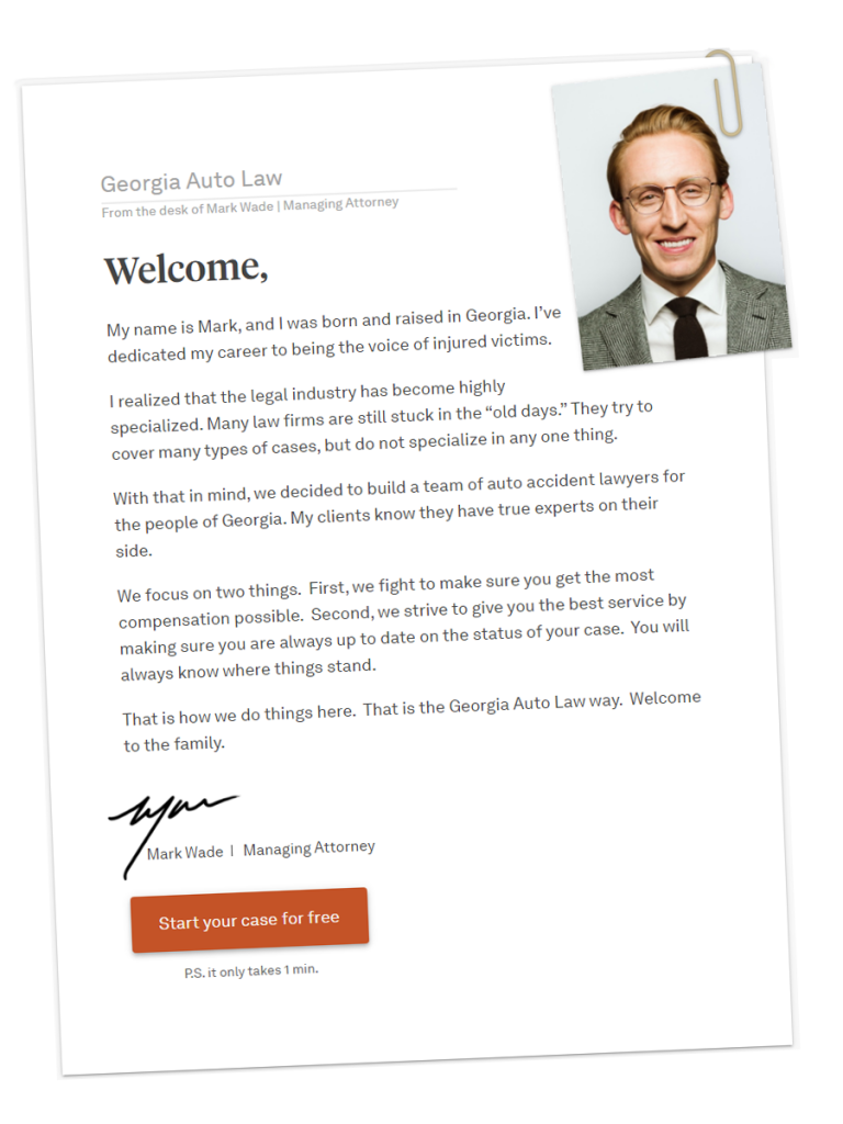 Top of the digital sales funnel on the WordPress lead generation website. 