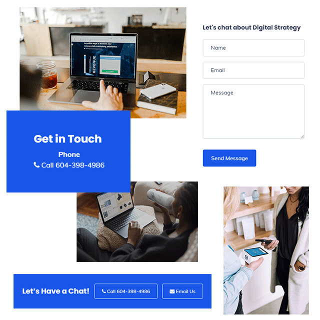 Conversion points on websites
