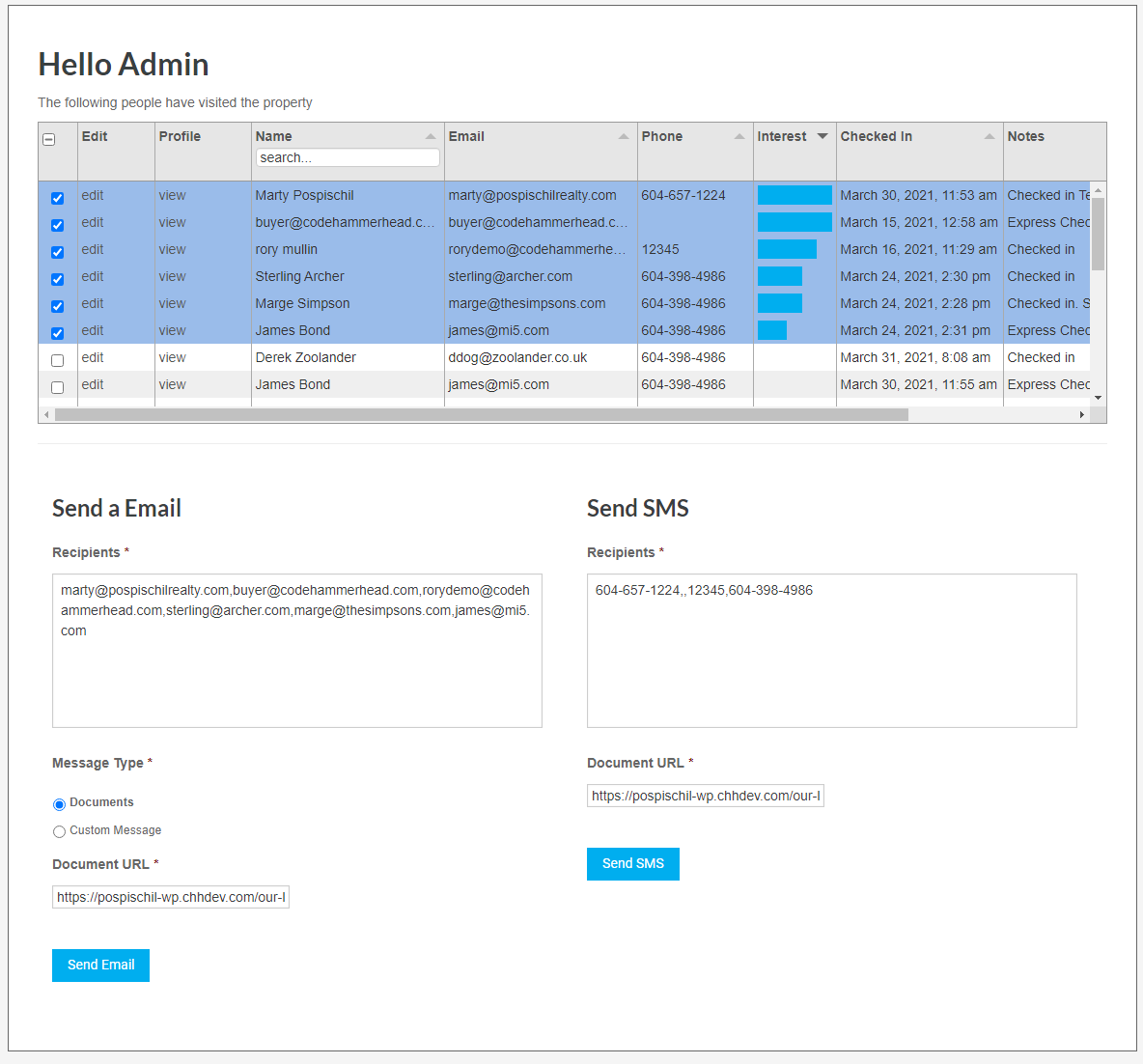 Custom WordPress plugin functionality. 
