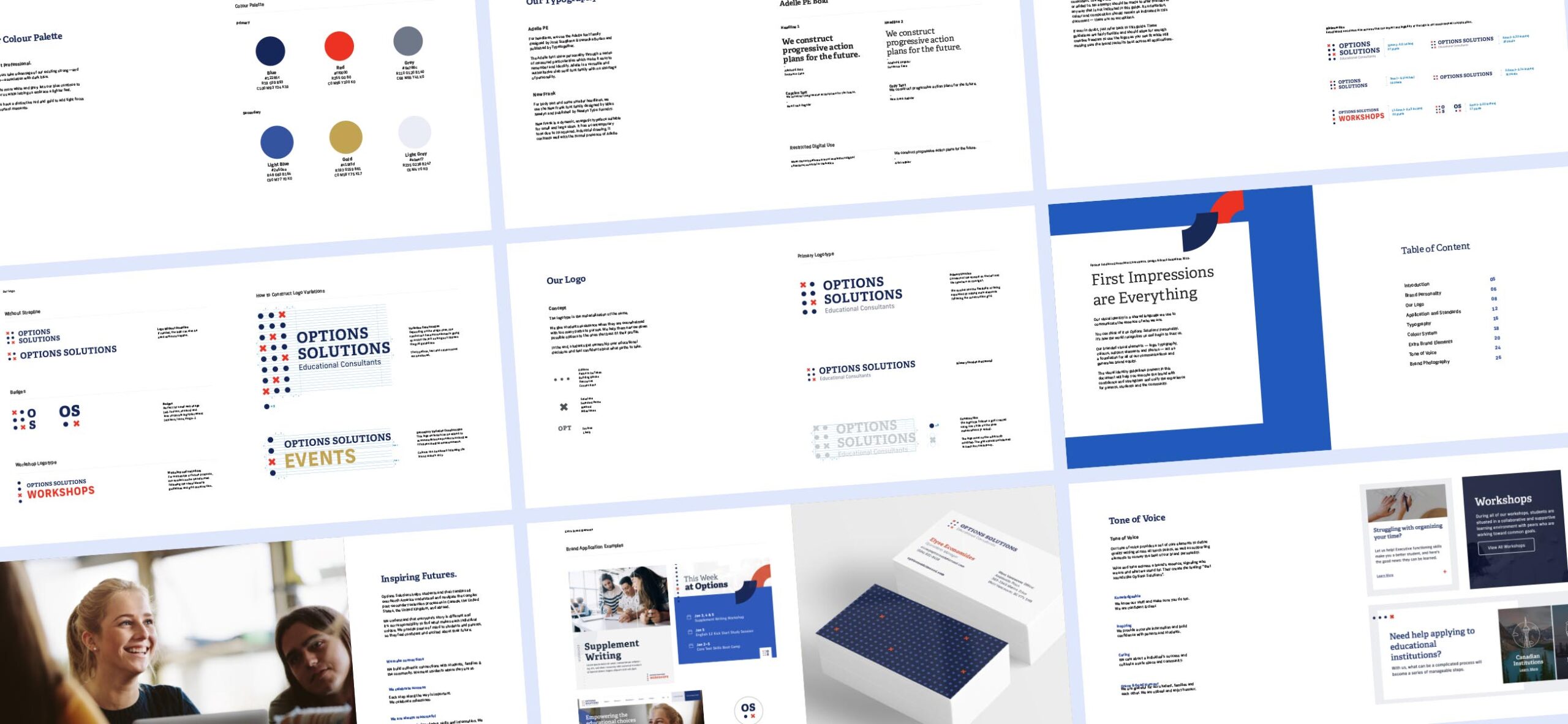 Brand Guidelines and Style Guide for Branding project by Hammerhead.